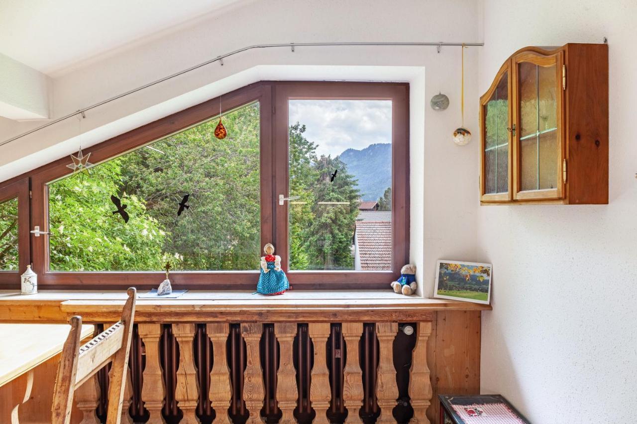 Ferienwohnung Bergblick Unterammergau Dış mekan fotoğraf