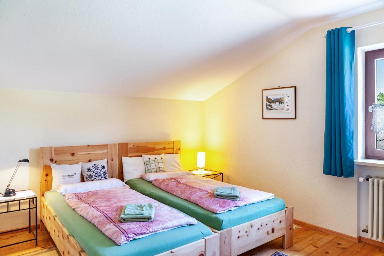 Ferienwohnung Bergblick Unterammergau Dış mekan fotoğraf